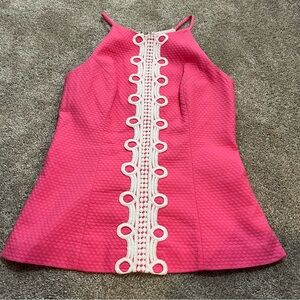 Lilly Pulitzer Annabelle Pink Halter Top 2